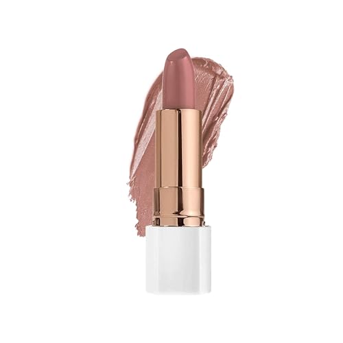 FLOWER BEAUTY Petal Pout Lipstick - Nourishing Matte Color with Antioxidants - Spiced Petal