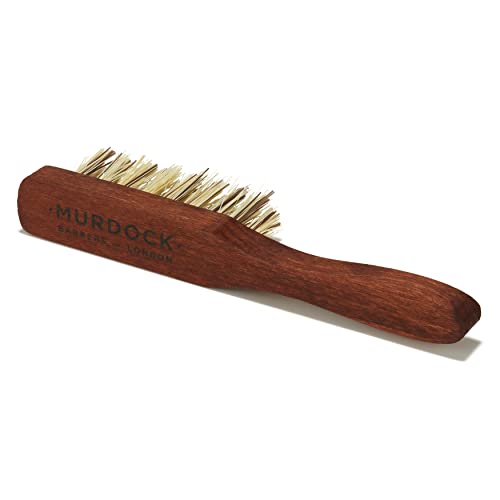 Murdock London Redchurch Beard Brush - Vegan Grooming Tool for Short to Medium Beards