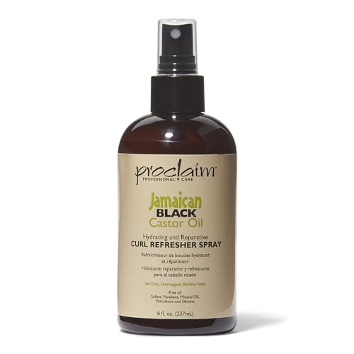 Proclaim Jamaican Black Castor Oil Hair Treatment - Conditions & Detangles, Safe for All Types - 8oz