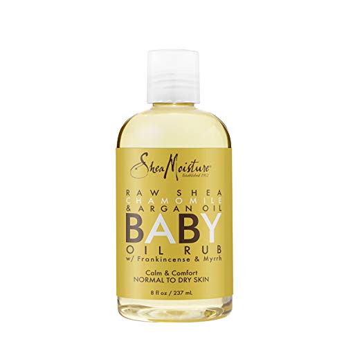 Shea Moisture Baby Oil - Gentle Moisturization, Soothing Myrrh & Honeysuckle - 8oz