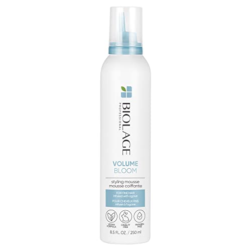 Biolage Hair Mousse - Boosts Volume, Control & Shine, Paraben-Free, Vegan - 8.5 Fl Oz