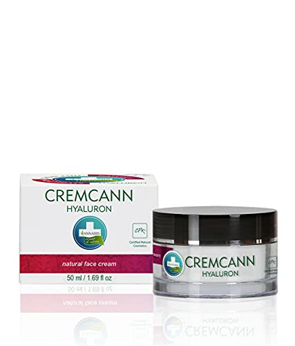 Annabis CREMCANN HYALURON Face Cream - Hydrating, Anti-Aging, Natural Ingredients - 50ml