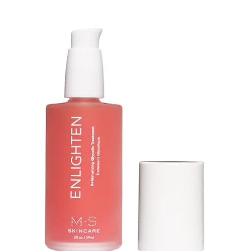 M.S Skincare Exfoliator - Brightens Skin, Reduces Pores, Vegan - 2 fl oz Glass Bottle