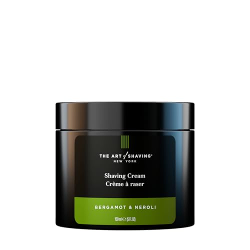The Art of Shaving Bergamot & Neroli Shaving Cream - Hydrates, Soothes, for Sensitive Skin - 5oz