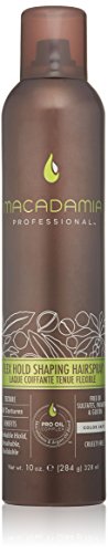 Macadamia Professional Flex Hold Hairspray - Strong Hold, Paraben-Free Formula - 10 oz