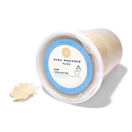 Shea Radiance Raw Shea Butter - Deep Moisture, Increases Elasticity, Unscented - 32oz