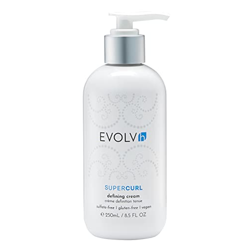 EVOLVh Hair Styling Cream - Defined, Frizz-Free Curls, Vegan & Non-Toxic - 8.5 fl oz