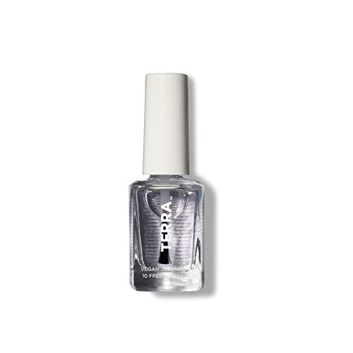 terrabeautybars Terra Nail Polish No. 21 - Ultra Shine, Vegan, Cruelty-Free - 15ml Top Coat