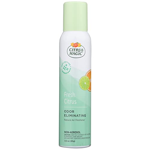 Citrus Magic Air Freshener Spray - Natural Odor Eliminator, Pet-Safe Ingredients - 3oz