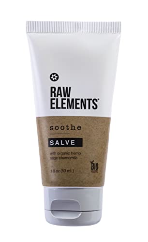 Raw Elements Body Lotion - Rejuvenate Dry Skin with Shea Butter & Hemp, 1.8oz Bio-Resin Tube