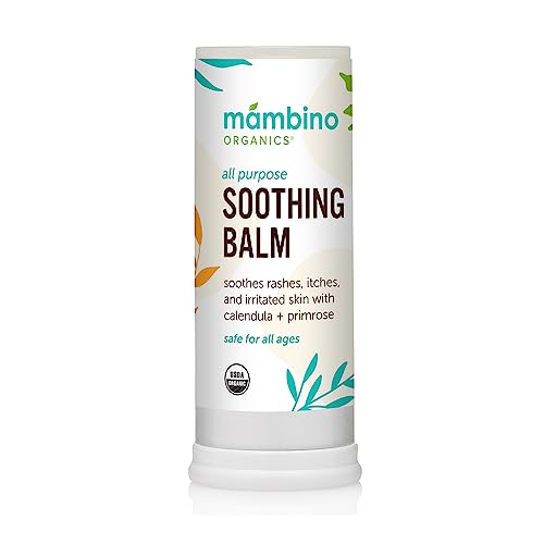 Mambino Organics Soothing Skin Balm - Organic Hydration & Itch Relief for Baby - 0.63 fl oz