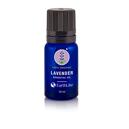 EARTHLITE Organic Essential Oils - Pure Aromatherapy, 100% Organic, Single Notes - 10ml