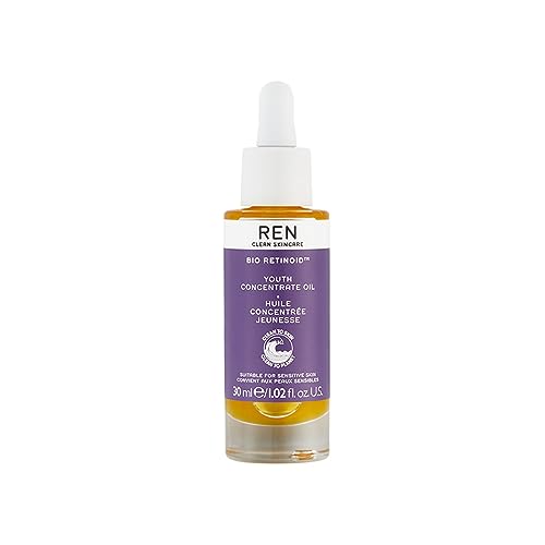 REN Face Oil - Targets Fine Lines & Firms Skin, Cruelty-Free, Vegan - 30 ML