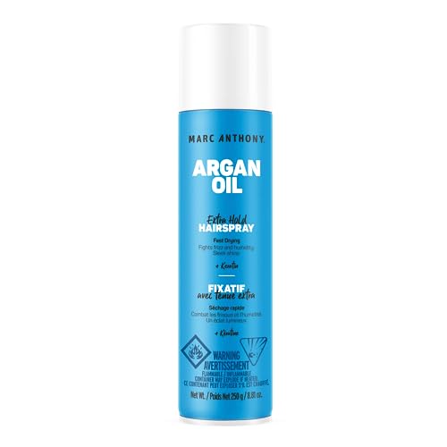Marc Anthony Argan Oil Hair Spray - Extra Hold, Frizz Control, Hydrating - 8.8oz