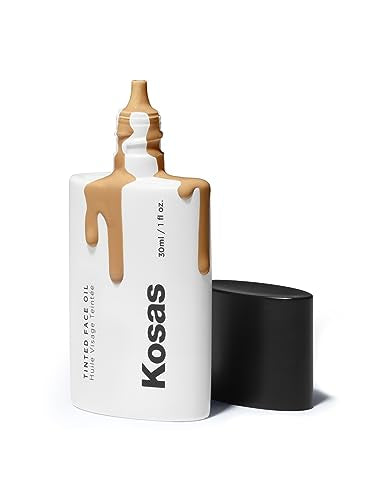 Kosas Tinted Face Oil - Lightweight Nourishing Coverage, Vegan & Cruelty-Free - Tone 5.5