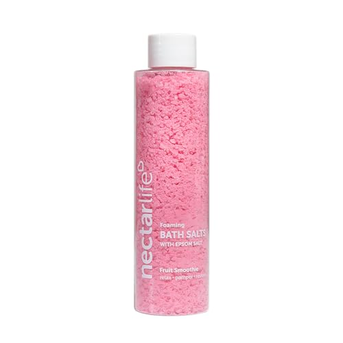 Fruit Smoothie Foaming Bath Salt - Moisturizing Peppermint Aromatherapy - 4.6oz
