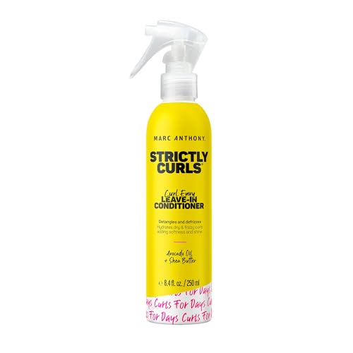 Marc Anthony Leave-In Conditioner - Softens & Defines Curls, Paraben-Free, 8.4 Oz