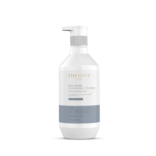 Theorie Pure Ultra Gentle Shampoo - Soothes Itchy Skin, Aloe Vera & Nourishing Oils - 400mL