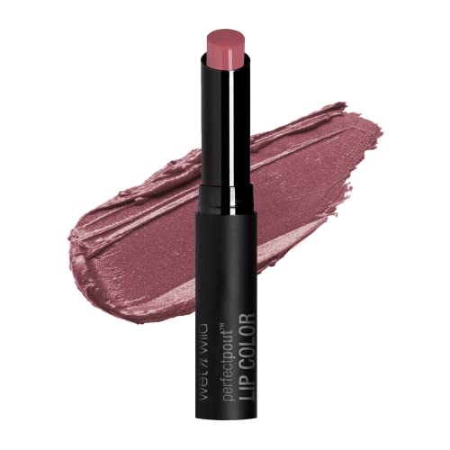 wet n wild Lipstick - Long-Lasting Color, Nourishing Vitamin E & Passion Fruit Seed Oil - 0.11oz