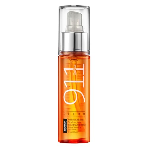 Biotop Professional 911 Quinoa Serum - Frizz Control & Shine, UV & Heat Protection - 2.2 Oz