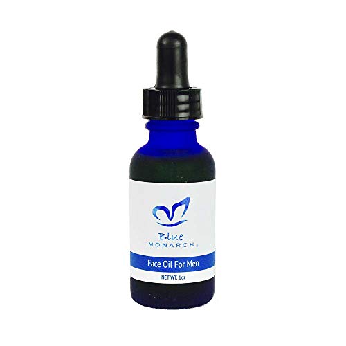 Blue Monarch Skincare Face Oil - Hydrating Anti-Aging Natural SPF, Argan & Jojoba Oils - 1oz