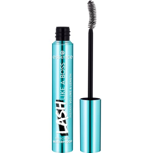 essence Lash Like A Boss Waterproof Mascara - Instant Volume, Vegan, Paraben-Free - 0.35oz