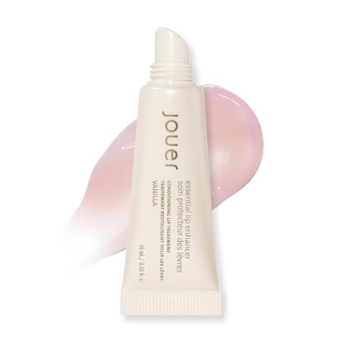 Jouer Lip Plumper - Hydrating Lip Gloss with Jojoba Oil & Maxi-Lip for Fullness - Vanilla