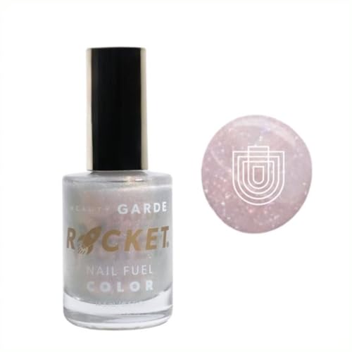 BeautyGARDE Rocket Fuel Nail Polish - Strengthening Longwear, 21-Free Vegan Formula - 0.5 Oz