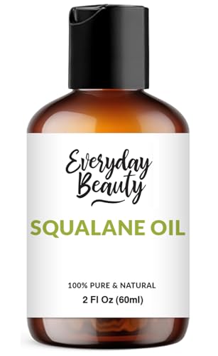 Nourish Naturals Squalane Oil - Deep Hydration, Anti-Aging, Versatile Use for Skin & Hair - 2 Fl Oz