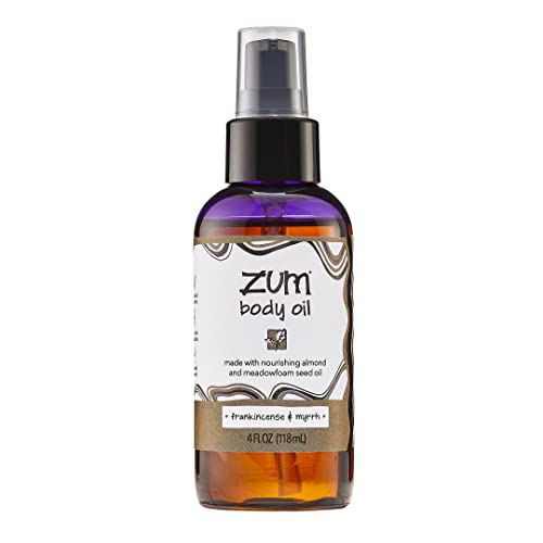 Zum Body Oil - Nourishing Massage with Frankincense & Myrrh, Natural Ingredients - 4 fl oz