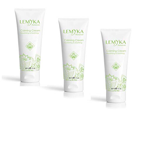 LEMYKA Eczema Cream - Soothes Itchy Skin, Natural Ingredients, Steroid-Free - 3 Pack Bundle