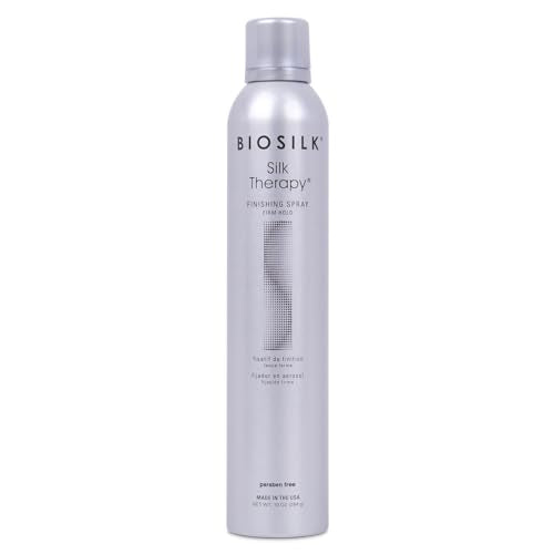 BioSilk Hair Spray - Firm Hold, Incredible Shine, Fortified with Silk - 10 Ounce