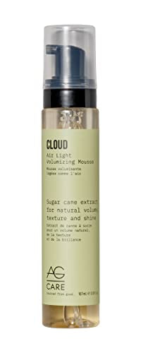 AG Care Cloud Air Light Volumizing Mousse - Nourishing, Vegan Formula for All Hair Types - 3.6 Fl Oz