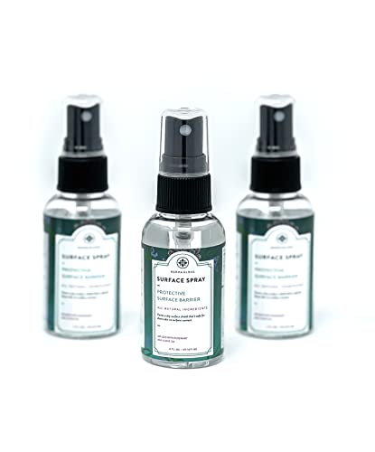 DERMAGLOVE Antimicrobial Surface Spray 3 Pack - Instant Purification, Skin-Safe Barrier - 6 FL OZ