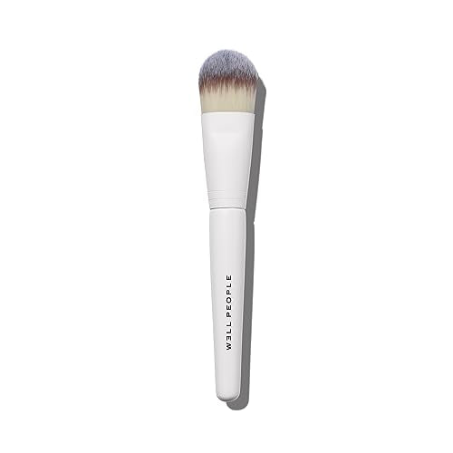 Well People Foundation Brush - Tapered for Flawless Blending, Vegan & Cruelty-Free Bristles