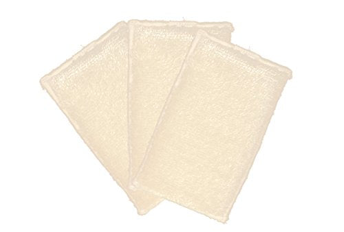 Evriholder Dish Sponge Set - Super Absorbent Bamboo Fiber, Gentle on All Surfaces - Pack of 3