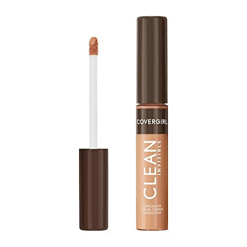 Covergirl Clean Invisible Concealer - Lightweight, Hydrating, Vegan, Classic Tan 160 - 0.23oz