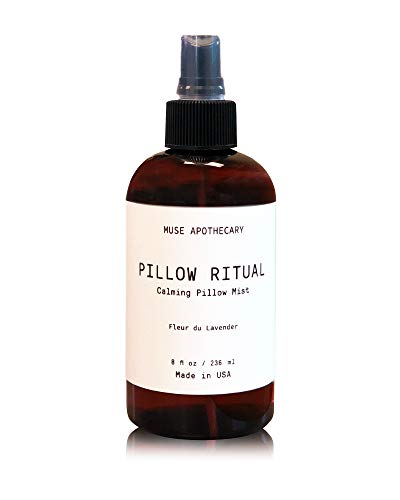 Muse Apothecary Pillow Ritual - Calming Aromatherapy Mist with Natural Oils - 8oz Fleur du Lavender