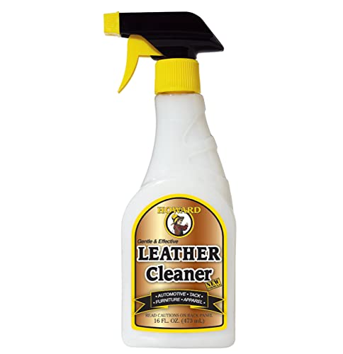 Howard Leather Cleaner & Conditioner - Removes Dirt & Stains, pH Balanced, 16oz