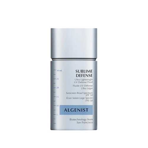 Algenist Face Sunscreen - SPF 50, Anti-Aging Ingredients, Oil-Free, Non-Comedogenic - 30ml