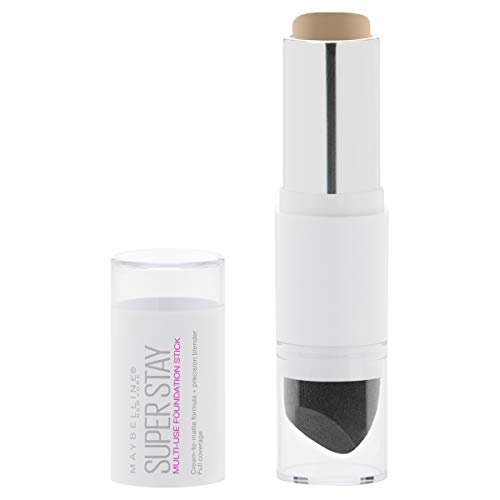 Maybelline Super Stay Contour Stick - Full Coverage, Cream-to-Matte, Natural Beige - 0.25 oz