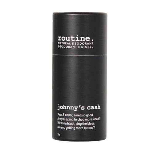 Routine Natural Deodorant Johnny's Cash Stick - Woodsy Fresh Scent, Aluminum-Free - 1.7oz