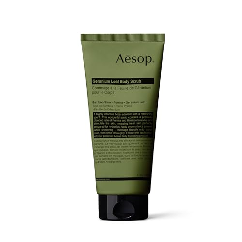 Aesop Body Scrub - Invigorating Exfoliant for Smooth Skin, Paraben-Free, Vegan - 6.2 oz