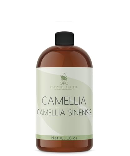 Organic Pure Oil Camellia Seed Oil - Nourishing Moisturizer for Skin & Hair - 16oz