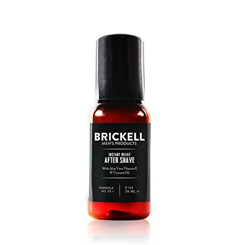 Brickell Men's After Shave Balm - Soothes & Hydrates, Natural Ingredients - 2oz