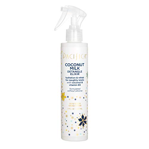 Pacifica Beauty Hair Detangler - Nourishing Leave-In Conditioner, Coconut & Vitamin B - 8oz