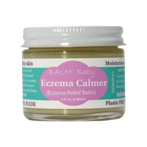 BALM! Baby Eczema Cream - Natural Relief for Itchy Skin, Vegan & Cruelty-Free - 2 oz Lavender