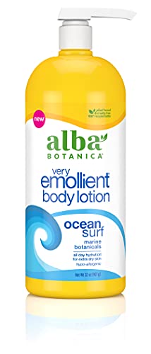 Alba Botanica Body Lotion - Deep Hydration, Plant-Based Ingredients, 100% Vegetarian - 32oz