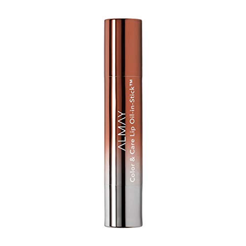 Almay Lip Oil - Nourishing Color & Shine, Hypoallergenic, Fragrance-Free - Dulce De Leche, 0.09 Oz