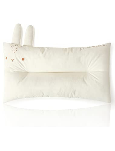 Choc Chick Kids Pillow - Soft, Hypoallergenic, 100% Organic Cotton, Ergonomic Support - 20x12in